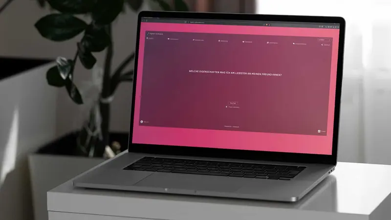 Schieberegler-Vorlage für Check-in und Check-out in Online-Meetings